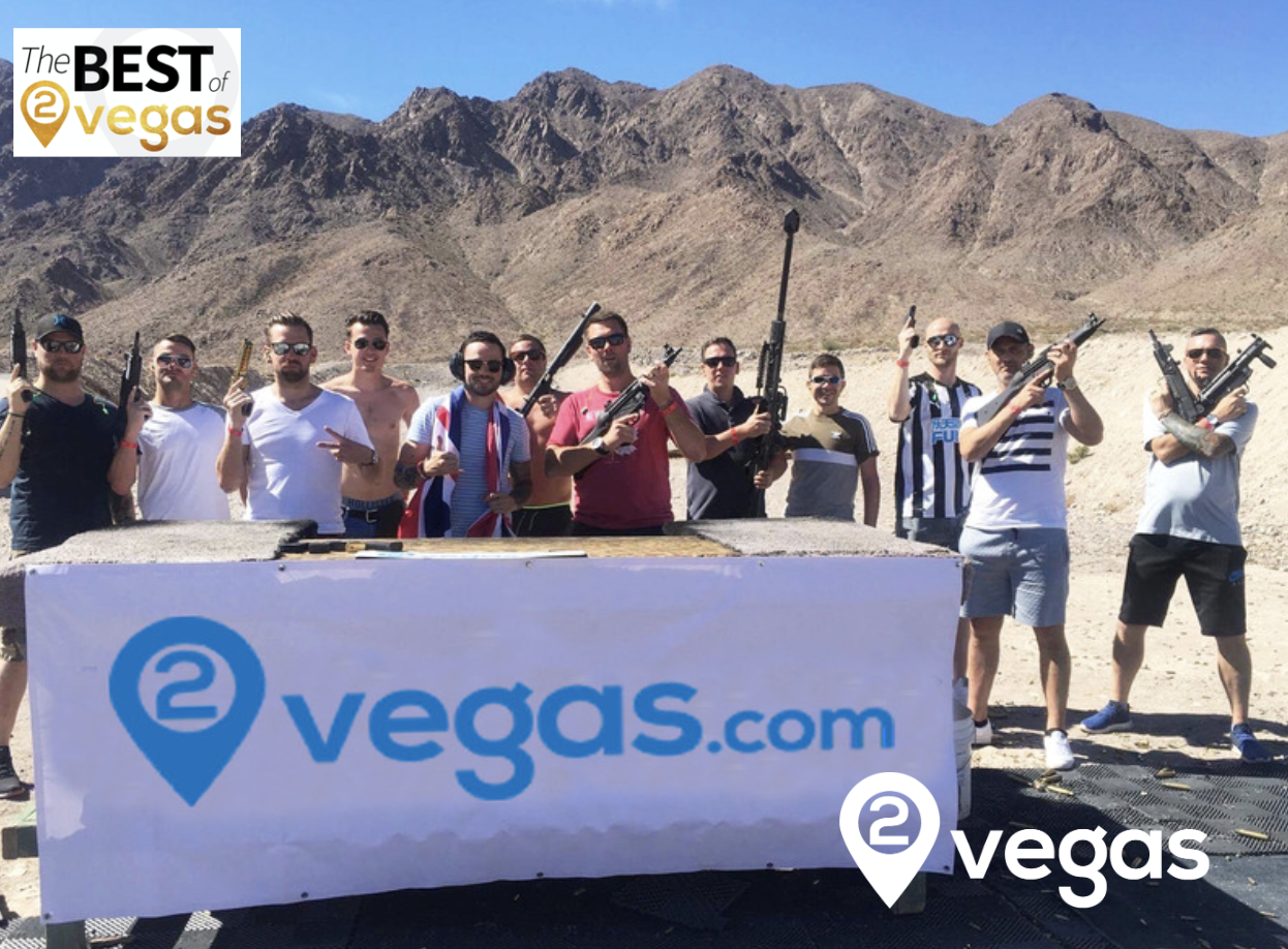 Groups from all over the world shooting with 2Vegas.com